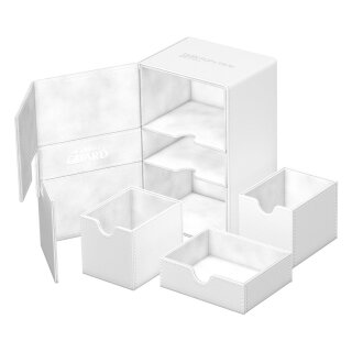 Ultimate Guard Twin Flip`n`Tray 160+ XenoSkin Monocolor - Weiß