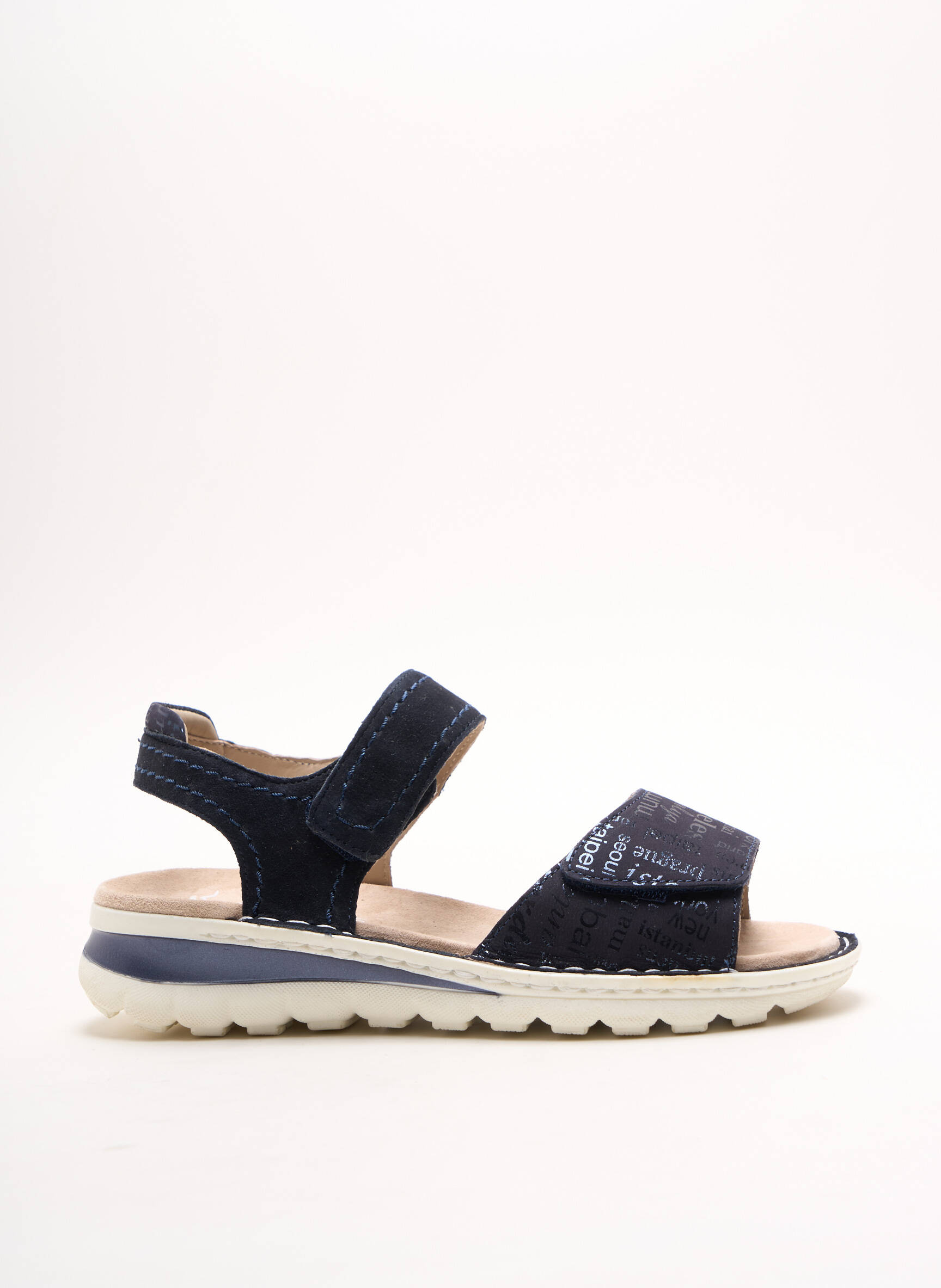 Ara Sandales Nu Pieds Femme couleur bleu