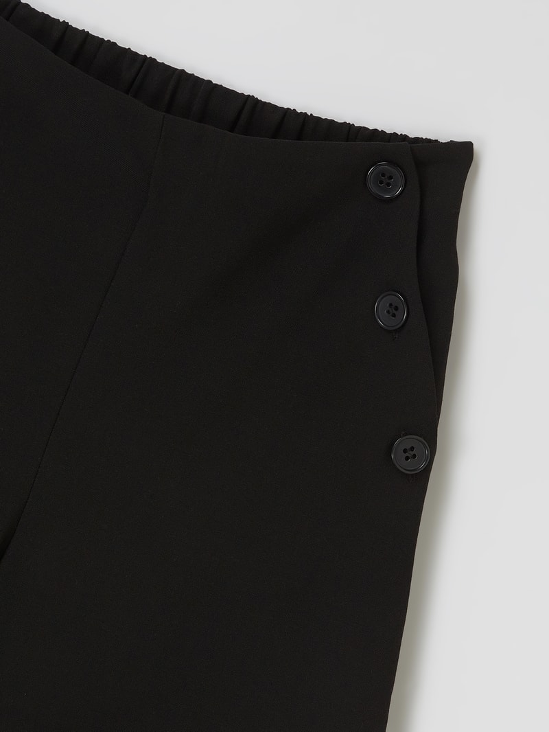 Hose mit Stretch-Anteil Modell 'Jaen' in schwarz