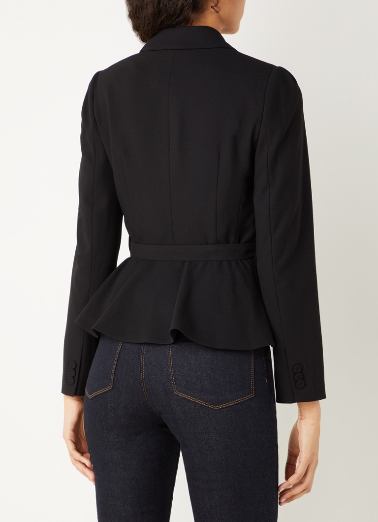 LKBennett Nina double-breasted blazer in wool blend