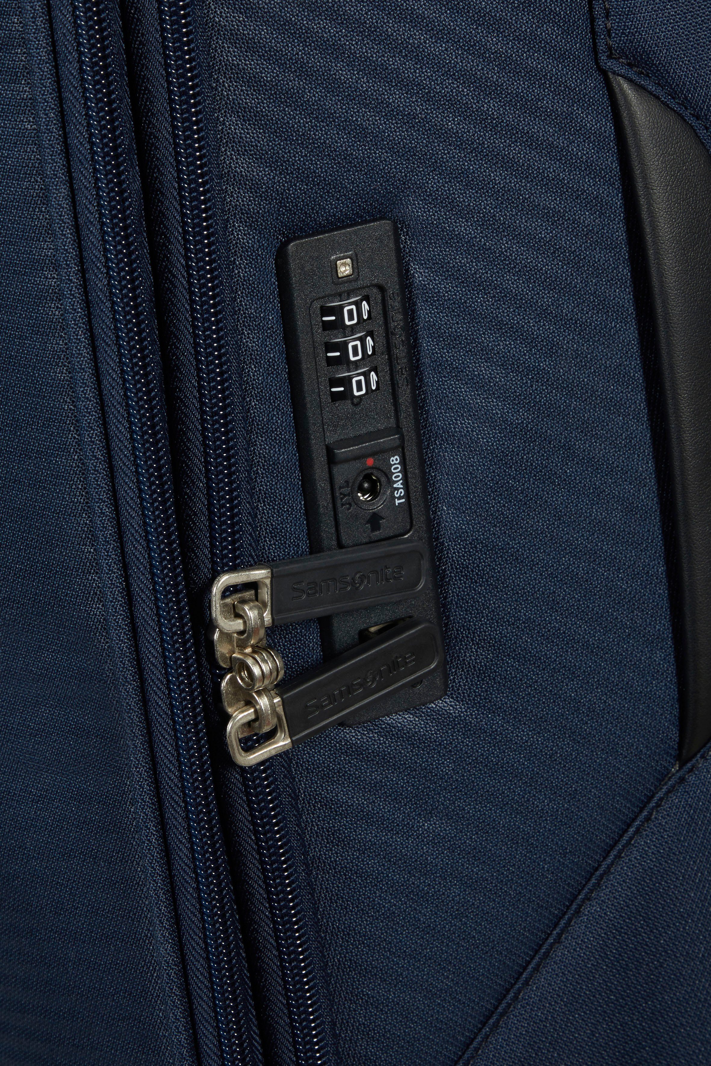 Samsonite Weichgepäck-Trolley Litebeam, midnight blue, 55 cm, 4 Rollen