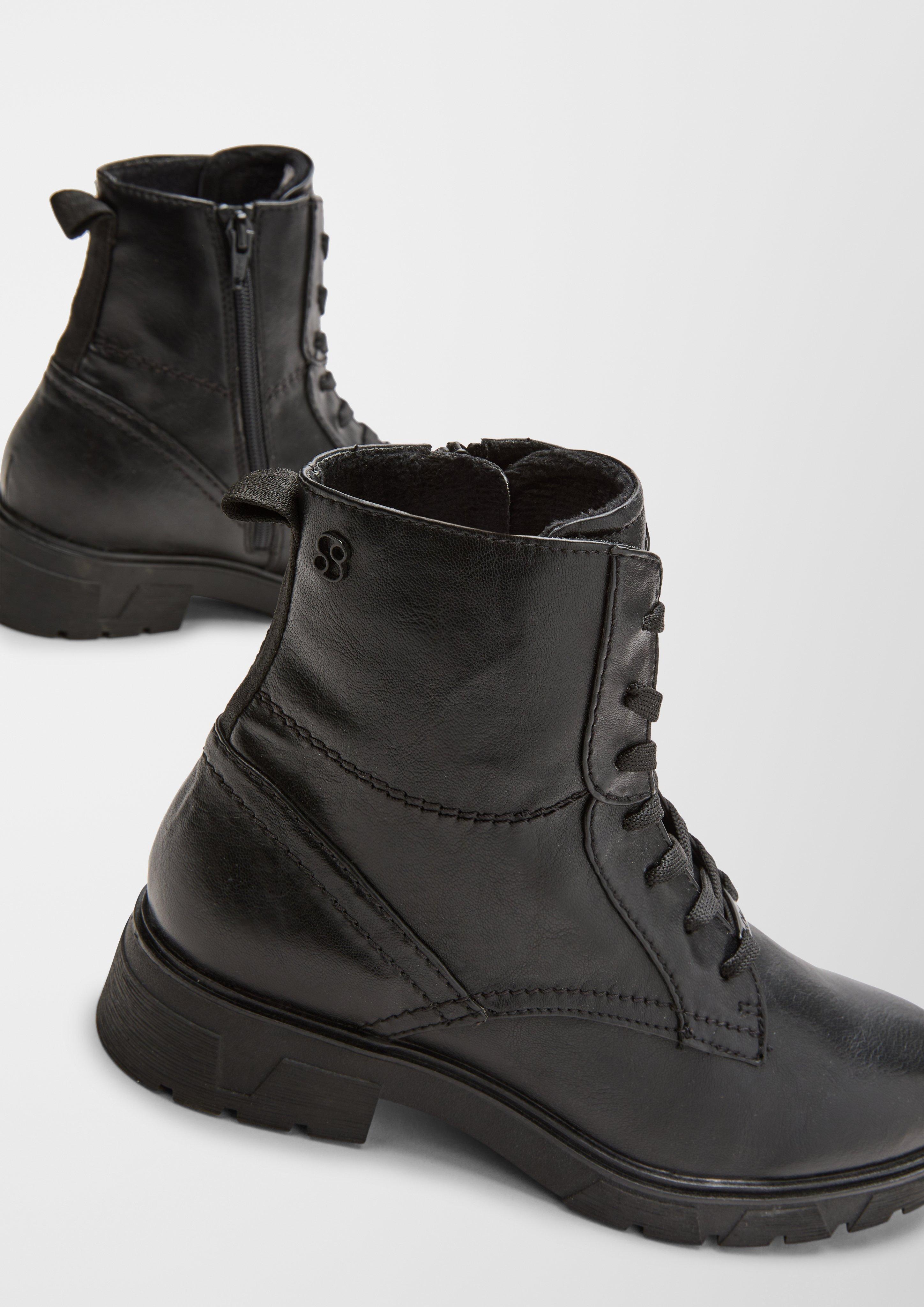 Schnürboots mit Reißverschluss  6006564-001