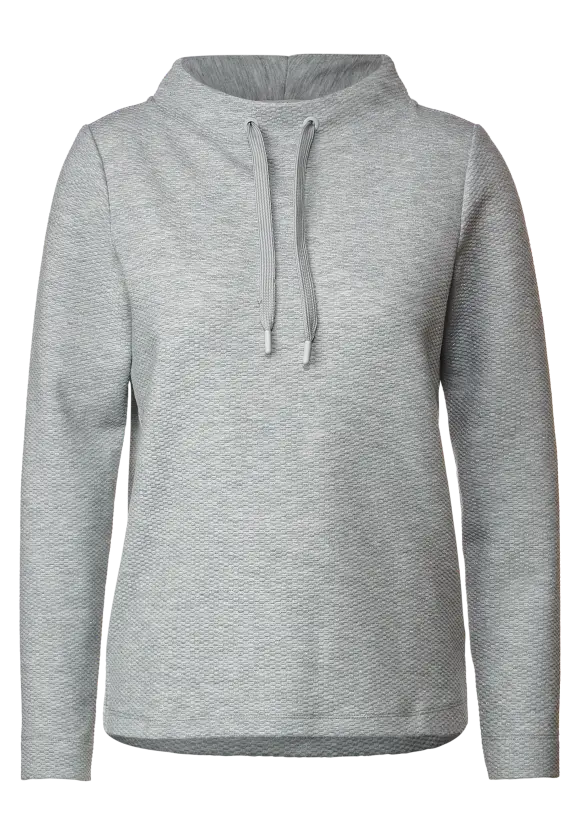 CECIL Pullover mit Glanzfasern