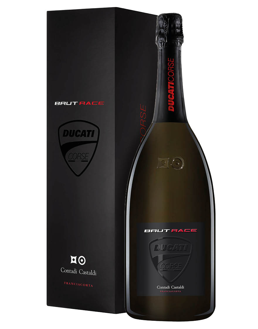 Franciacorta Brut DOCG Ducati Corse Brut Race Contadi Castaldi Magnum 1,5 ℓ, En Étui