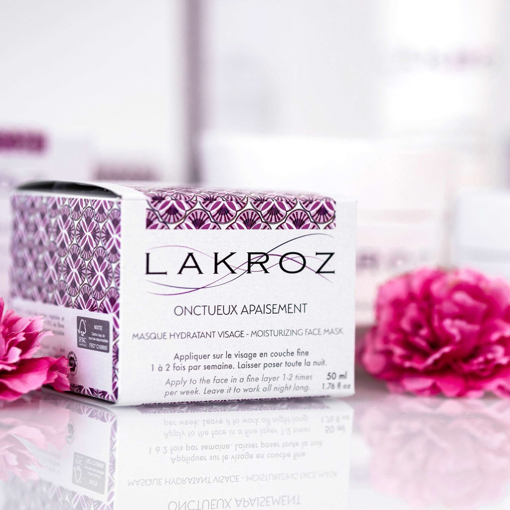 lakroz Onctueux Apaisement Masque visage hydratant