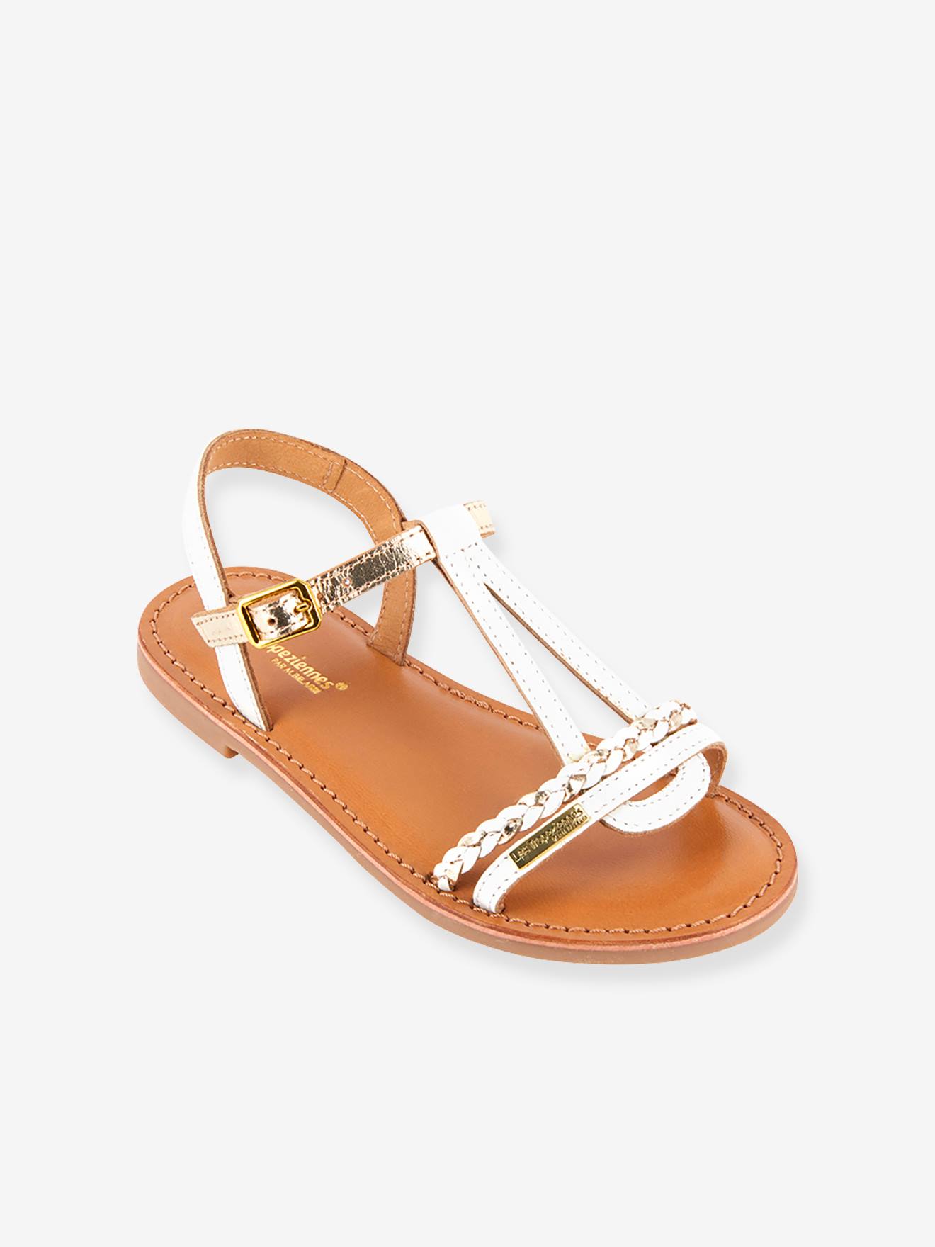 Les Tropeziennes Mädchen Sandalen BADOU LES TROPEZIENNES PAR M. BELARBI - weiß/gold