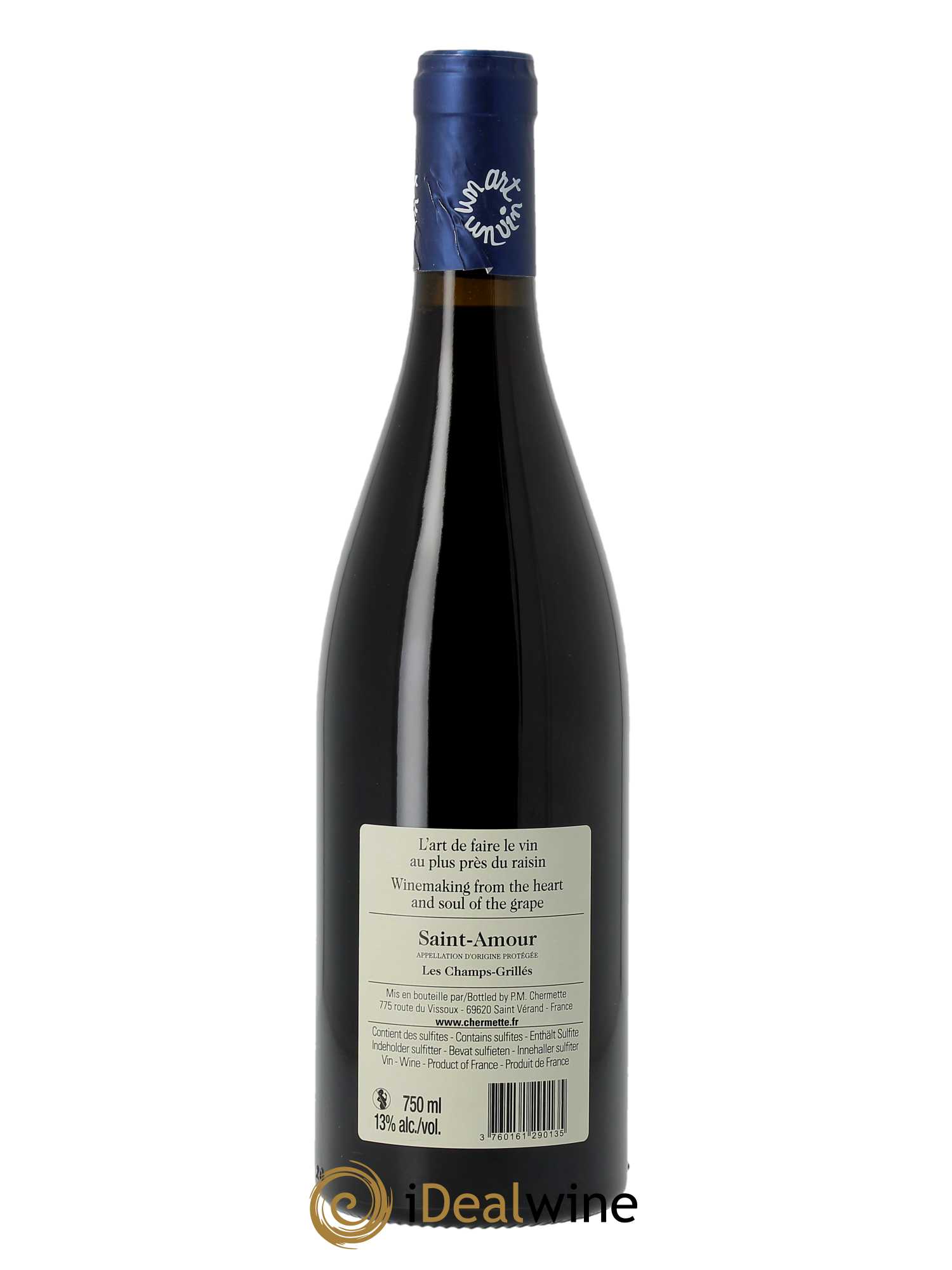 Saint Amour Les Champs Grillés Domaine du Vissoux - P-M. Chermette  2021 - Lot de 1 Bouteille