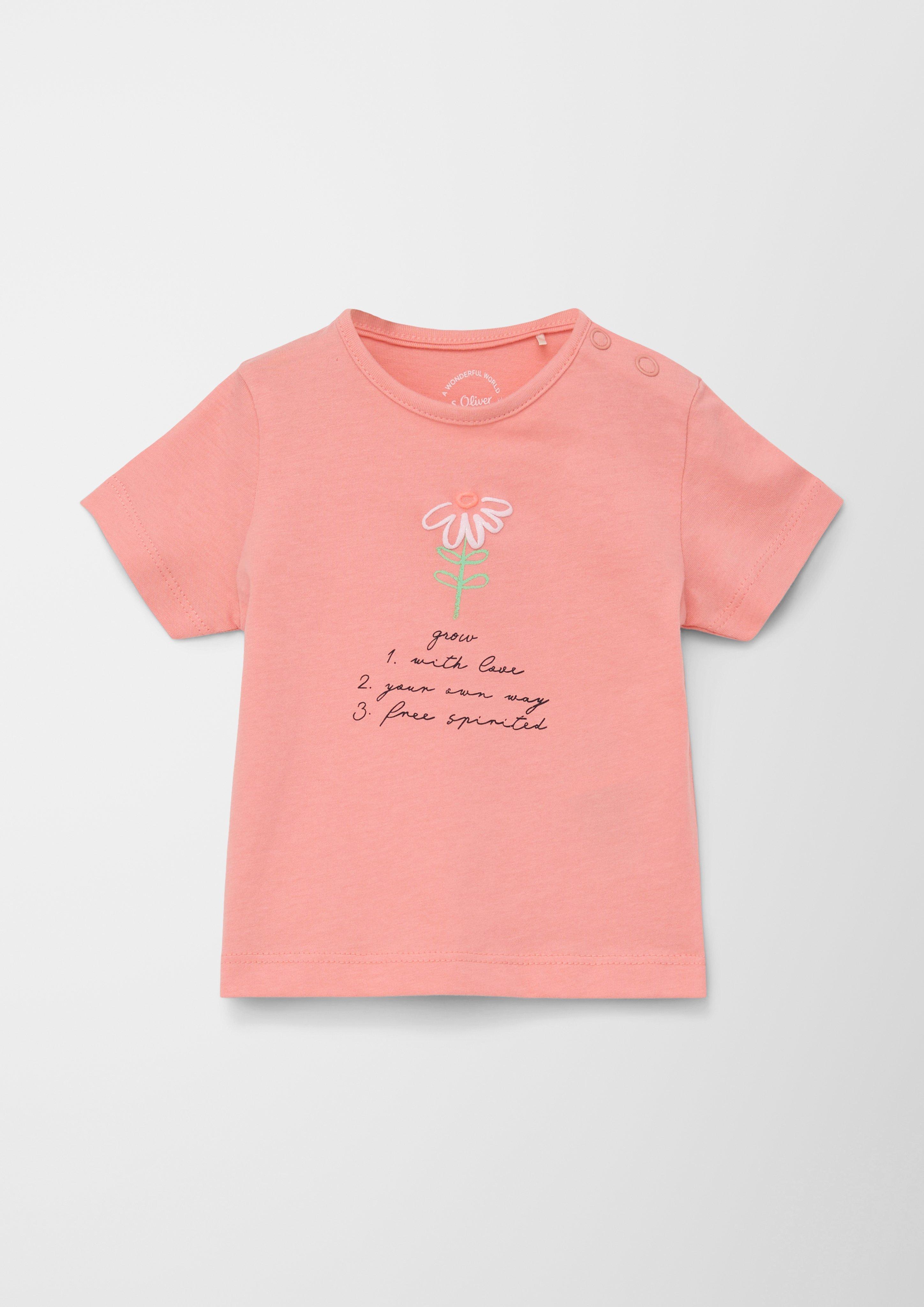 T-Shirt mit Frontprint  2128781-4304