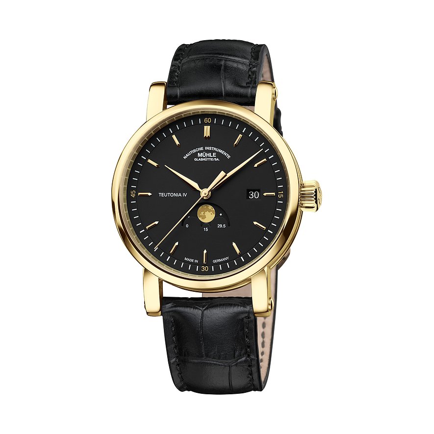 Mühle-Glashütte Herrenuhr Teutonia IV