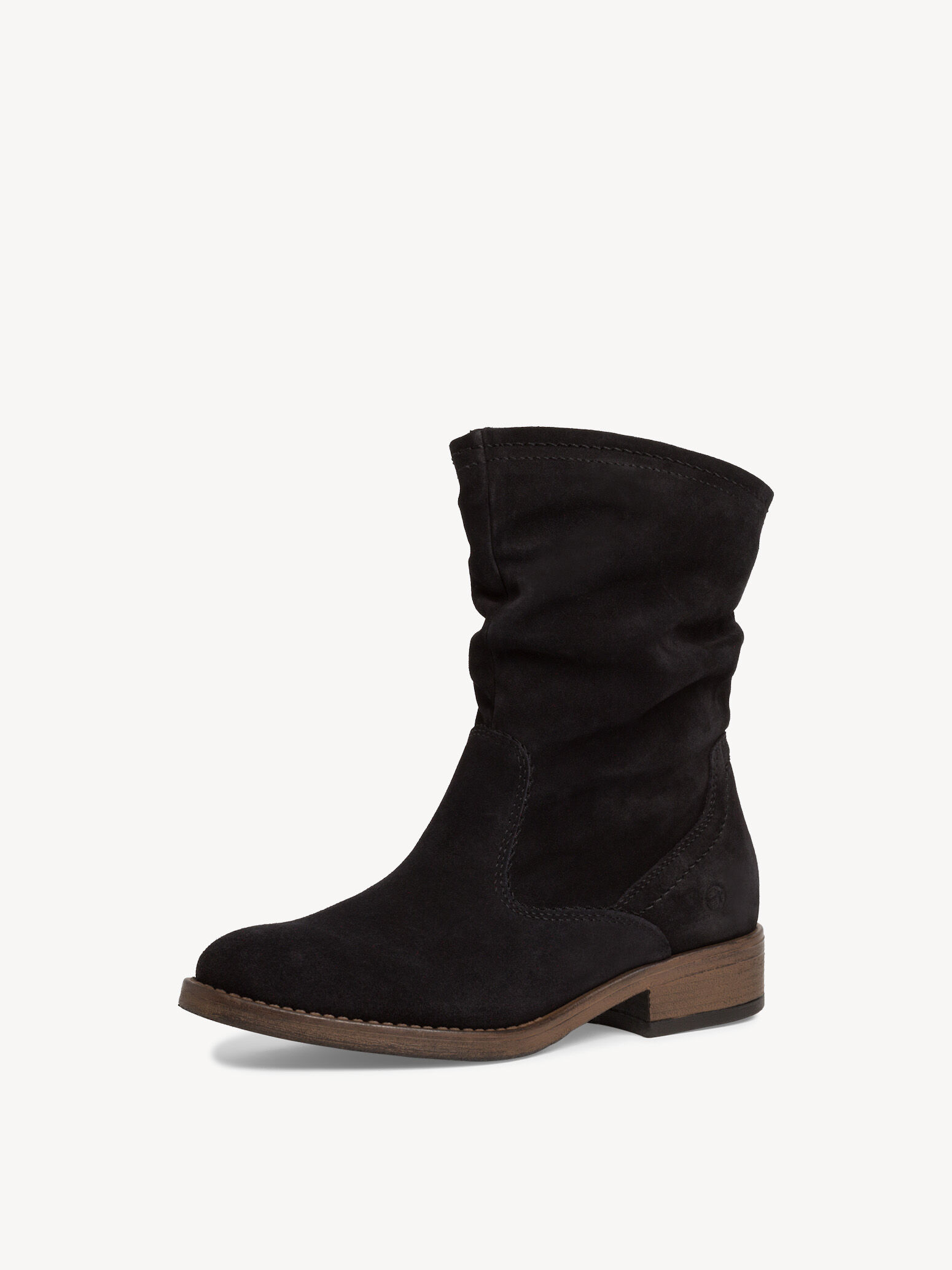 Bottes de cow-boy en cuir - noir