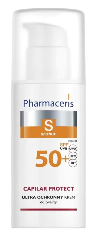 Pharmaceris S Beskyttende Creme til Kapillær Hud og Rosacea SPF50+