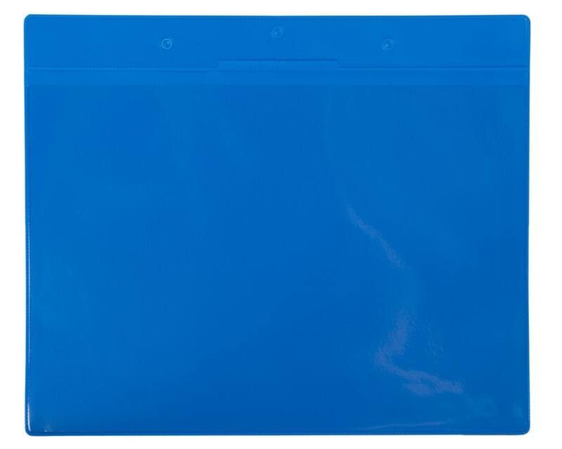 Djois Kennzeichnungshülle 161041 Blau 230 x 30 x 350 mm 10 Stück