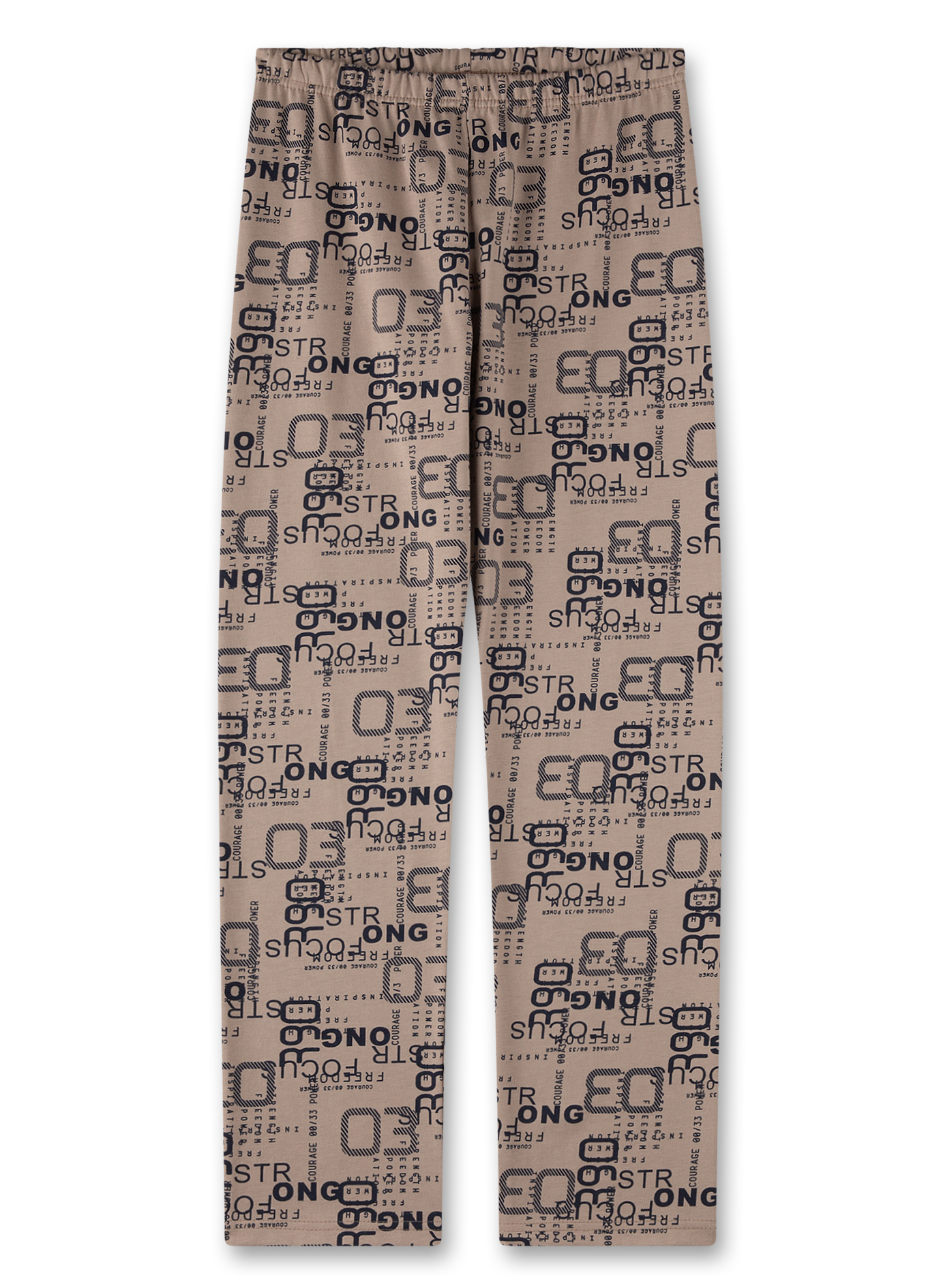 Jungen-Schlafhose Braun