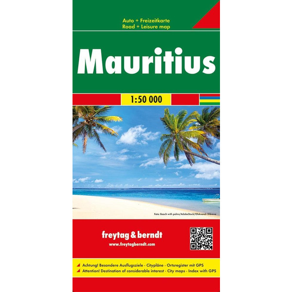 Mauritius - Rodrigues, Autokarte 1:50.000 - Straßenkarte
