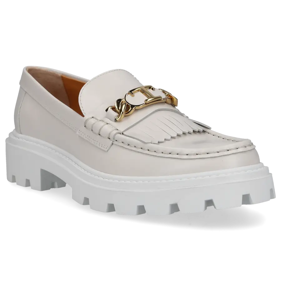 Tod's - Loafer BJOGF Kalbsleder - weiß