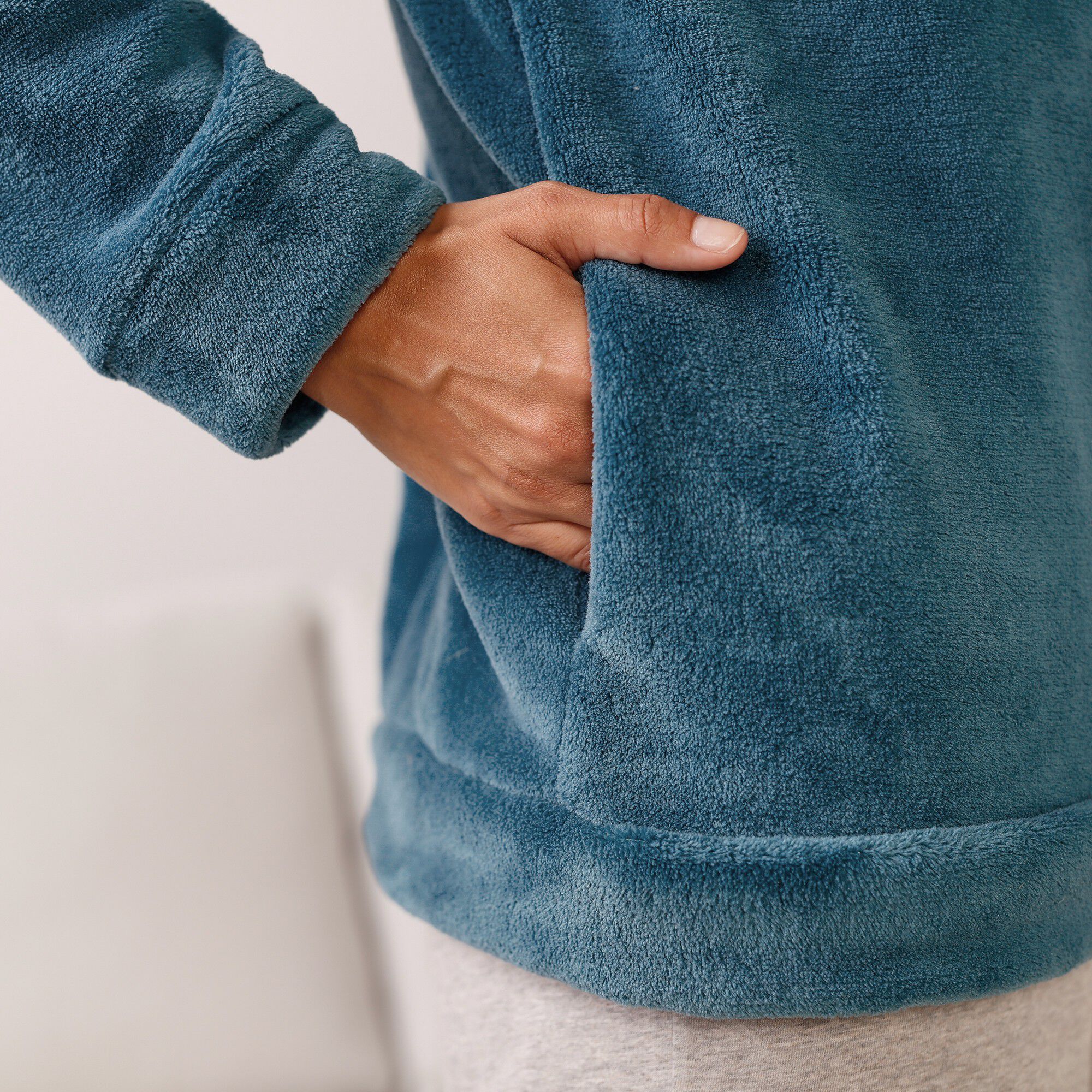 Veste polaire zippée