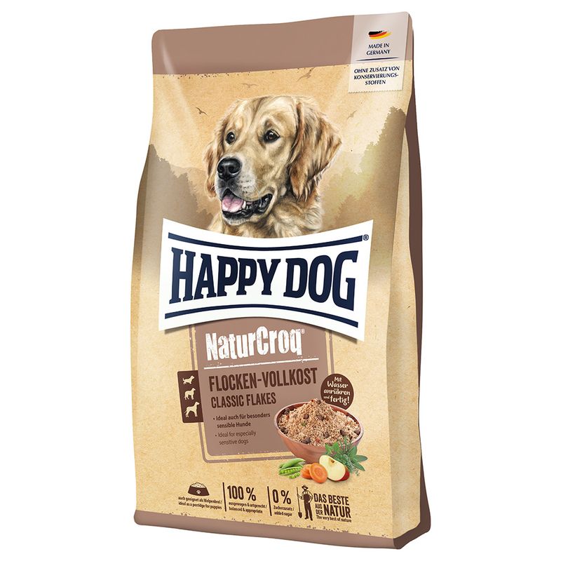 Happy Dog Premium NaturCroq Flocken Vollkost