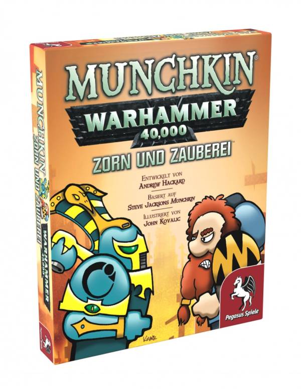 Munchkin Warhammer 40.000: Zorn und Zauberei (Erw.)