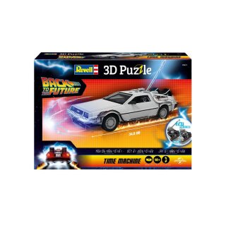 Zurück in die Zukunft 3D Puzzle Time Machine