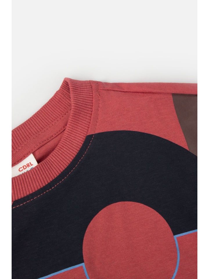 Coccodrillo Langärmeliges T-shirt in dunkelrot günstig kaufen