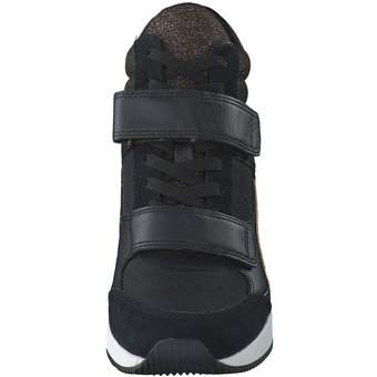 Michael Kors Gentry High Top Sneaker in schwarz
