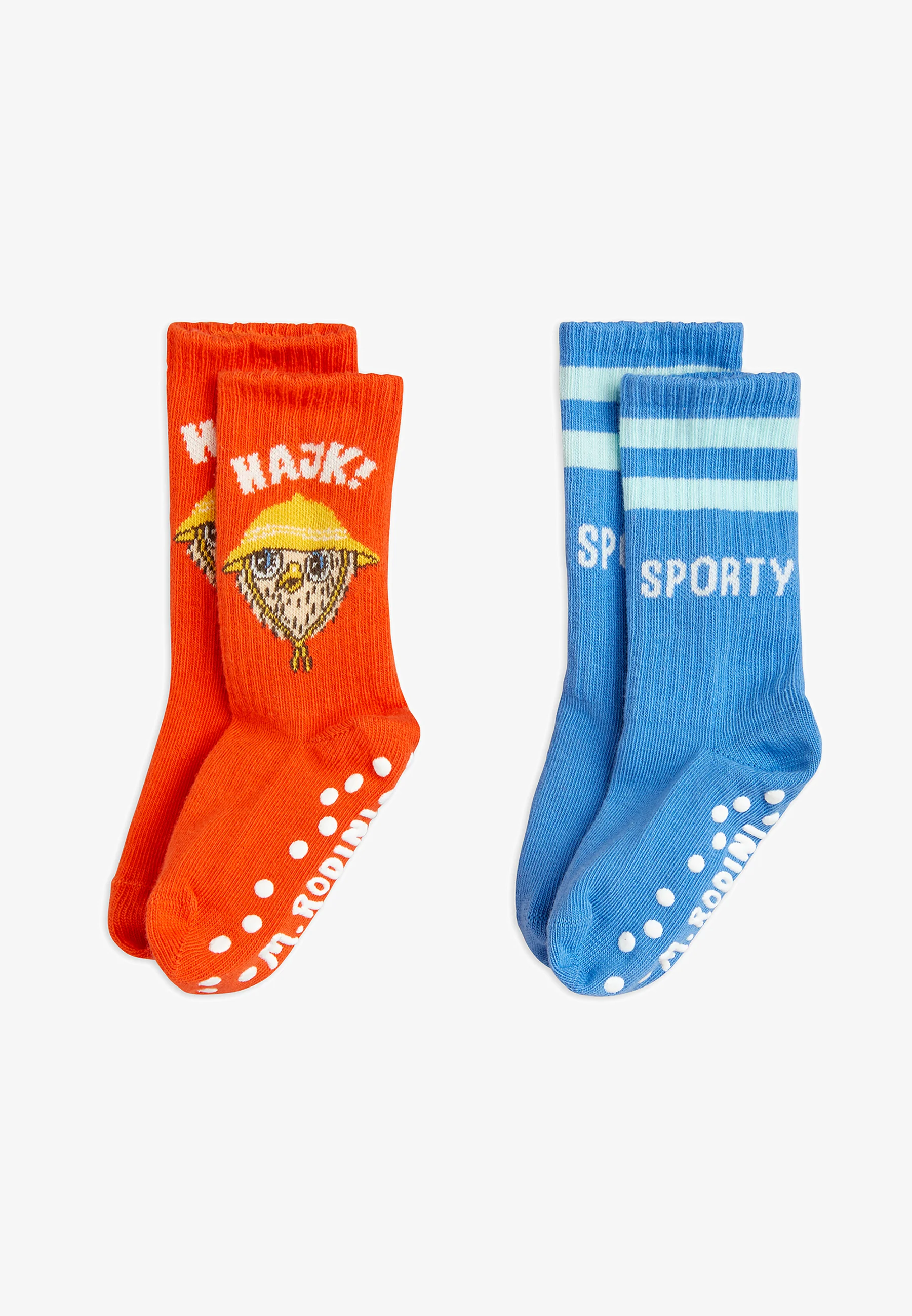 Calcetines Mini Rodini HIKE ANTIDESLIZANTES UNISEX (2 unidades)