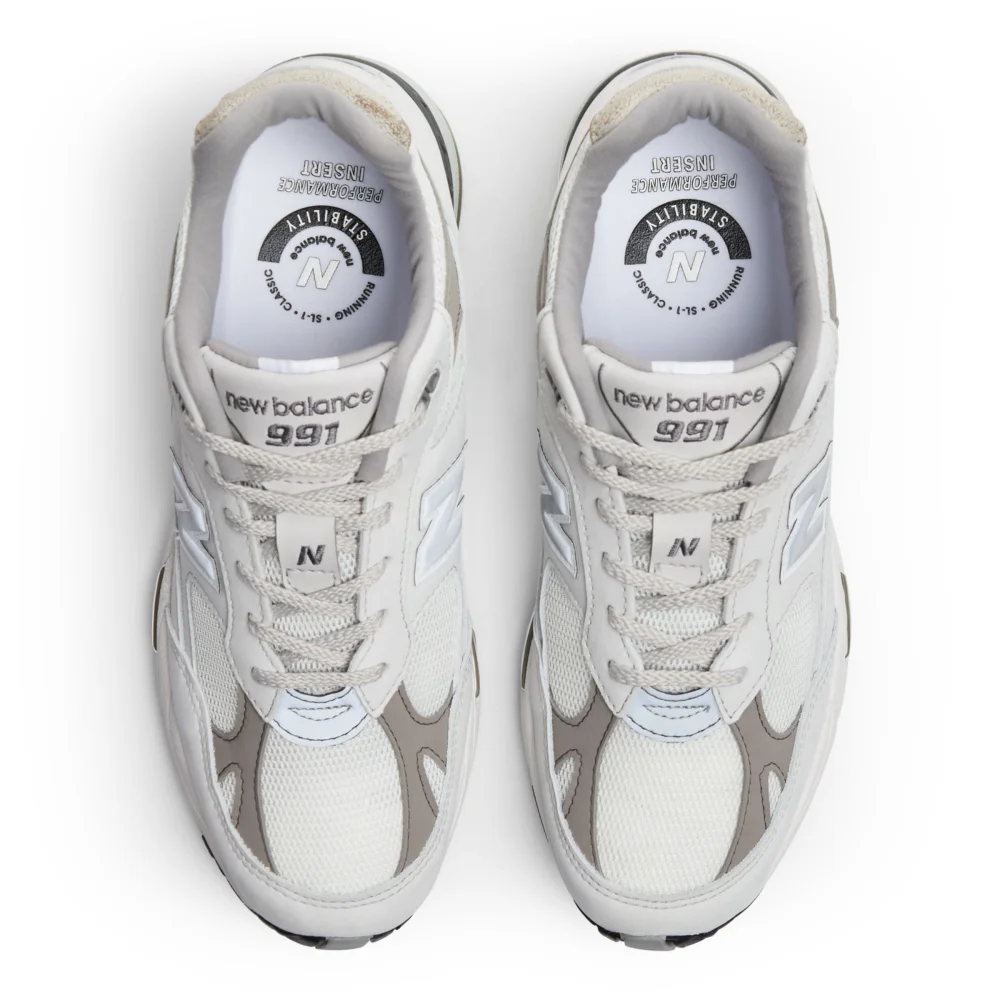 New Balance 991v1 Dawn Blue - Made in UK M991FLB / weiss