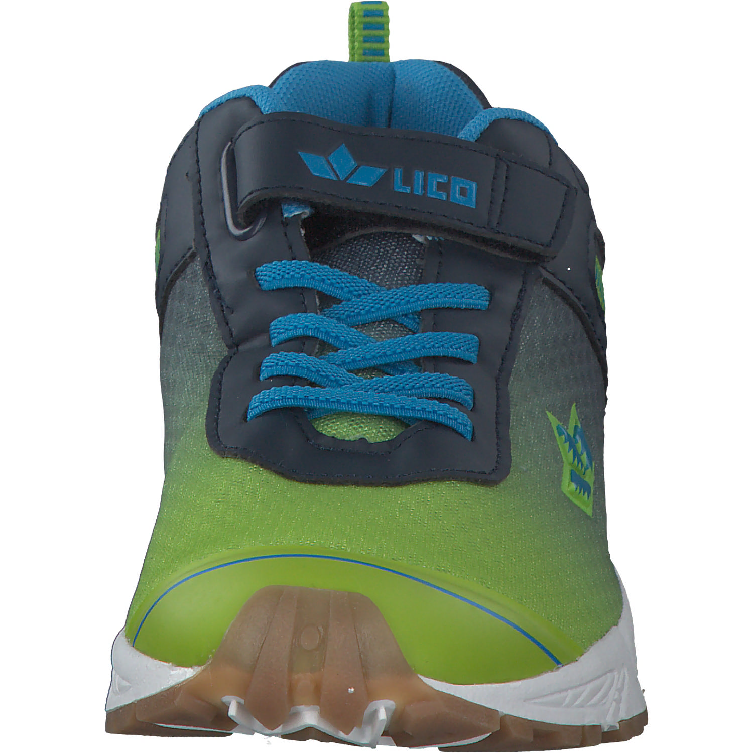 Geka Barney VS M, Sneakers Low, Kinder, lemon/marine/blau