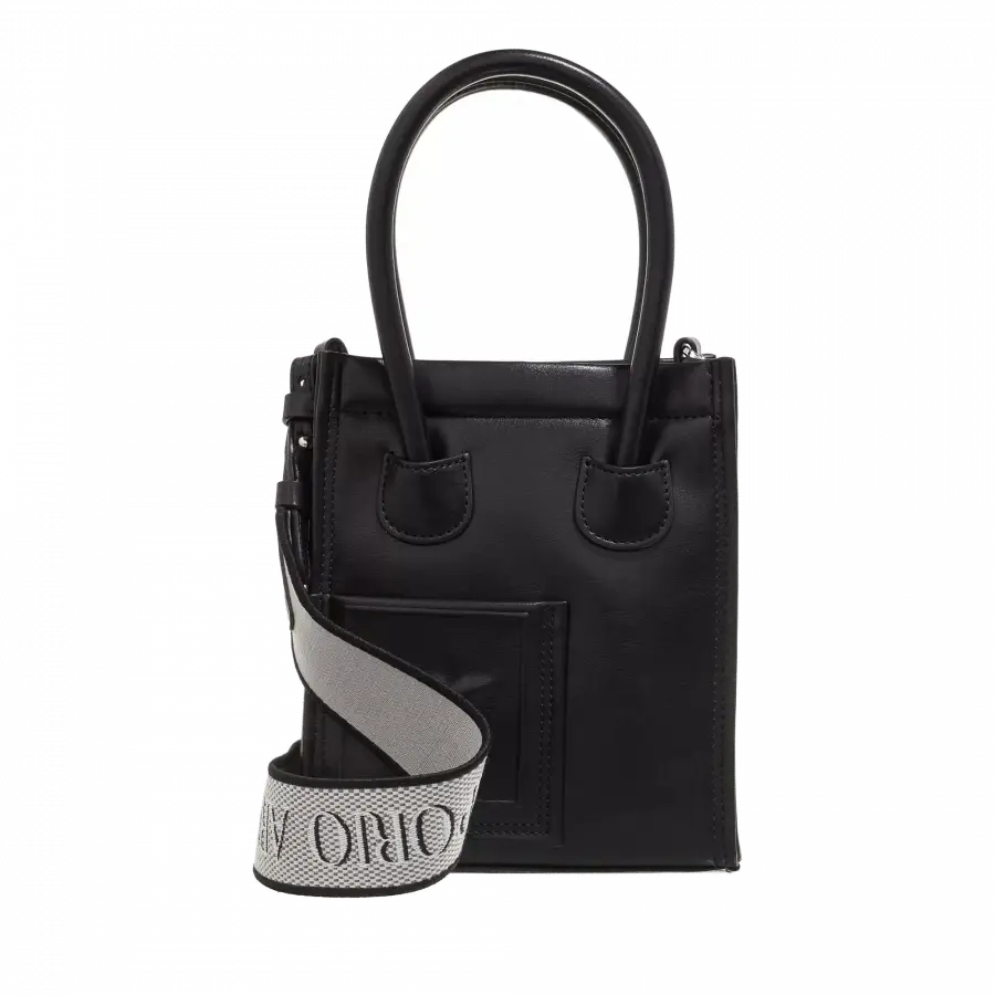 Emporio Armani - Emporio Armani Handle Bags Kunstleder Black - schwarz