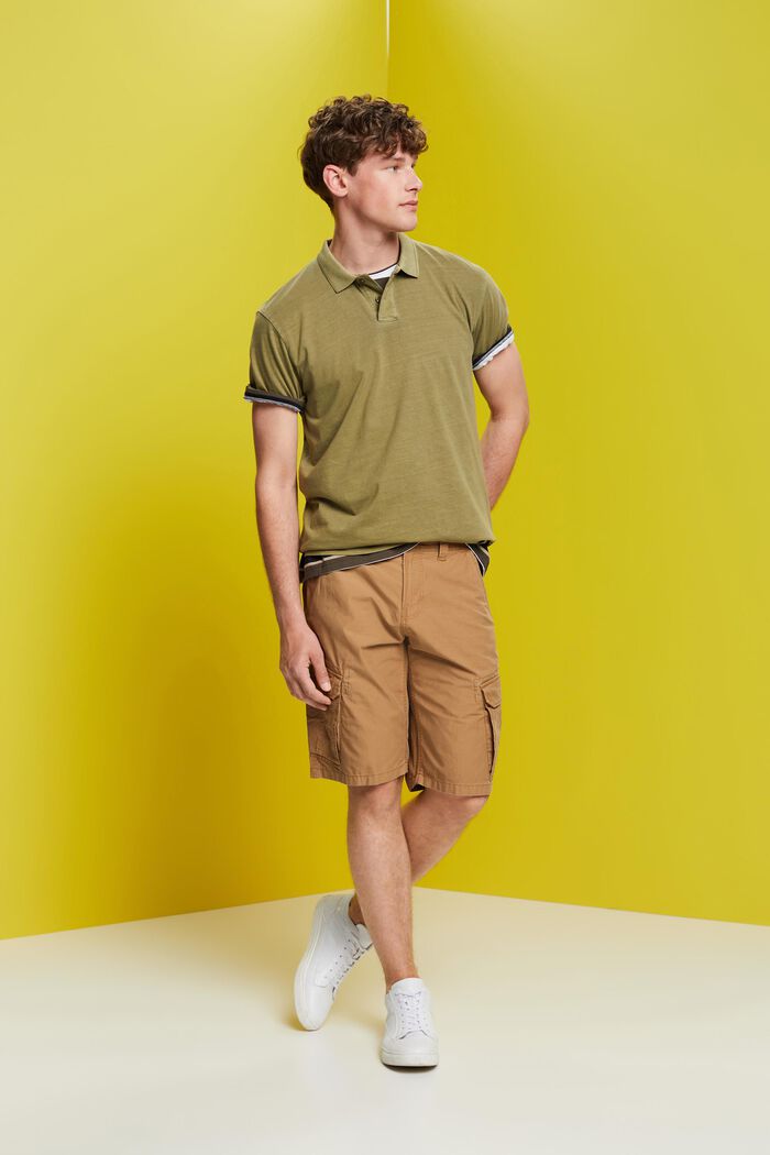 Poloshirt aus Jersey
