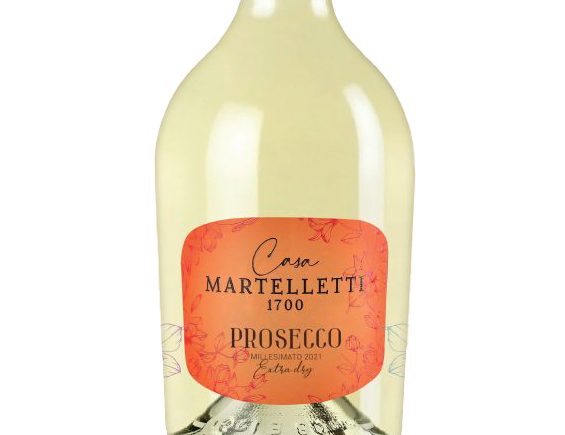 Prosecco Casa Martelletti Extra Dry Venetie Prosecco