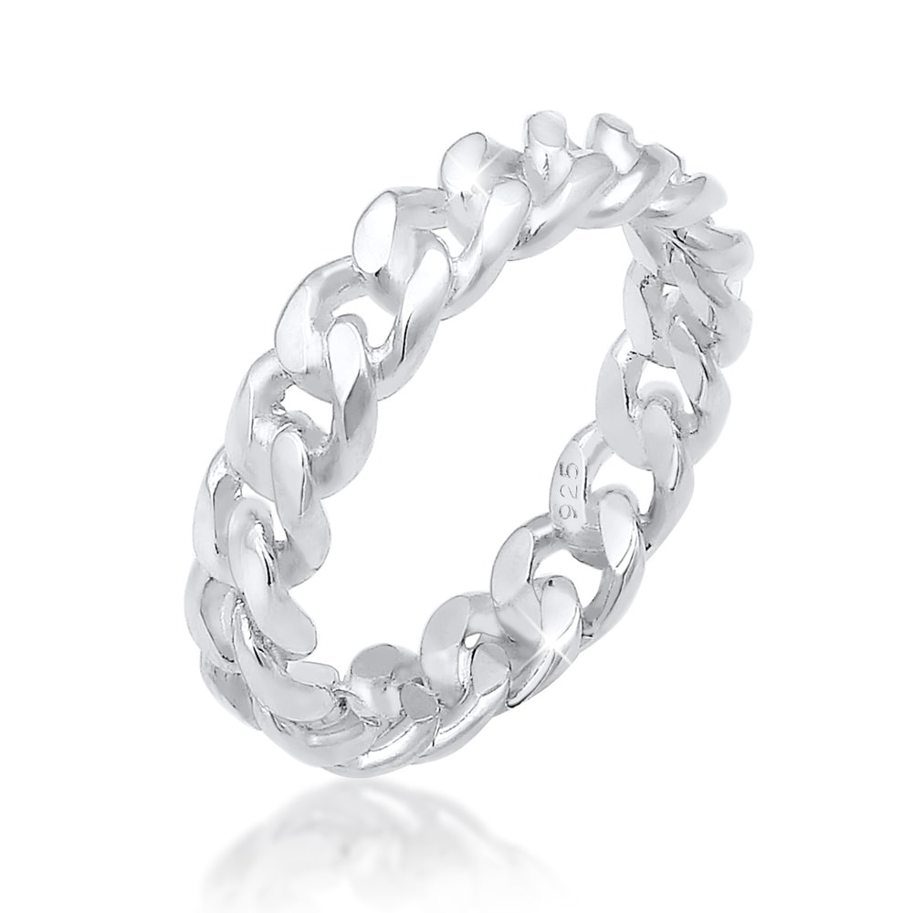 Elli Elli Bague Femmes Nœud Infini Torsadé en Argent Sterling 925 Bague