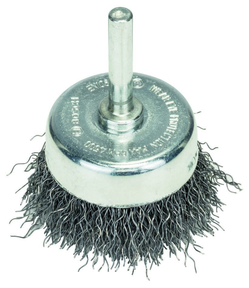 Bosch Blue Zubehör 2608622006 Kabelgebundene Bürste 50 mm geriffelt 6 mm Schaft