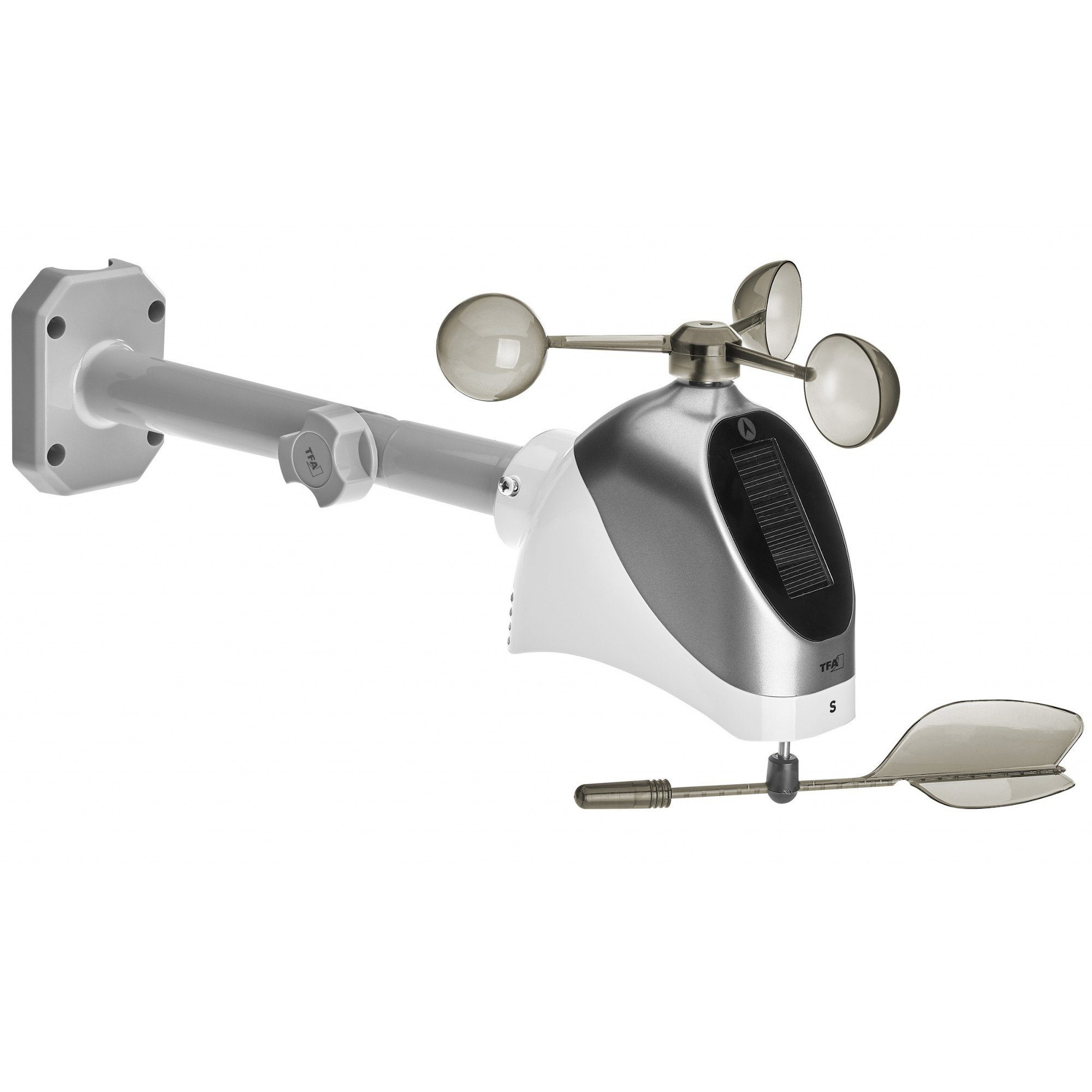 TFA Dostmann mit WLAN View Pro TFA 35.8003 Wind- Regenmesser Thermo-Hygro Sender Funkwetterstation