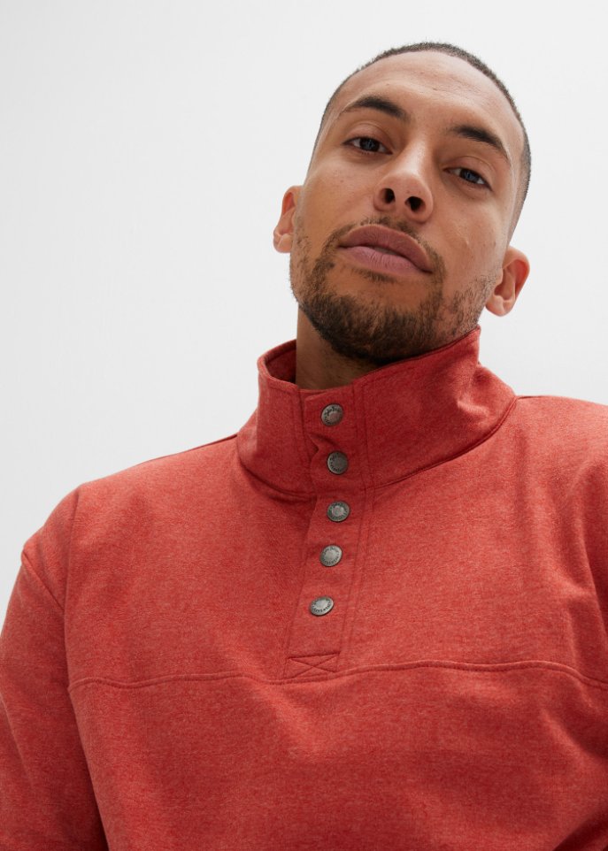 Sweatshirt mit recyceltem Polyester, Loose Fit