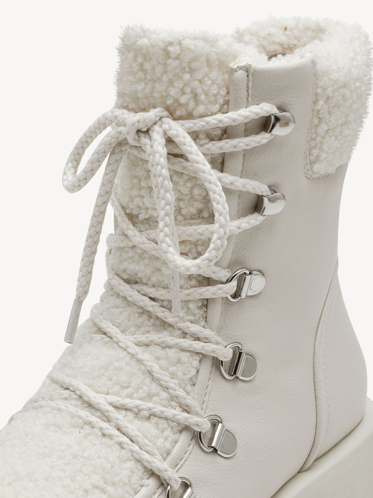 Bottine - blanc doublure chaude