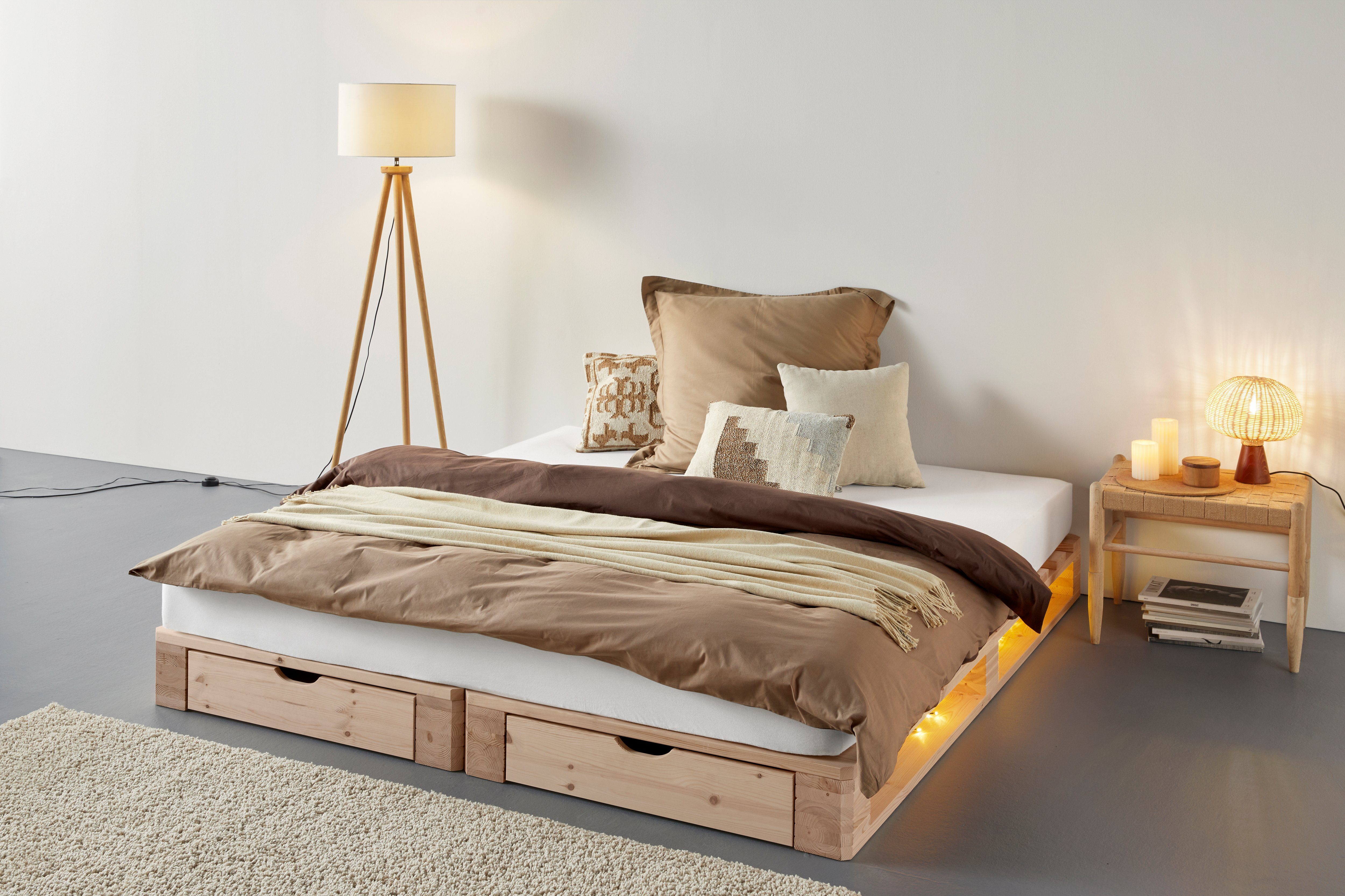 Home affaire Palettenbett 
