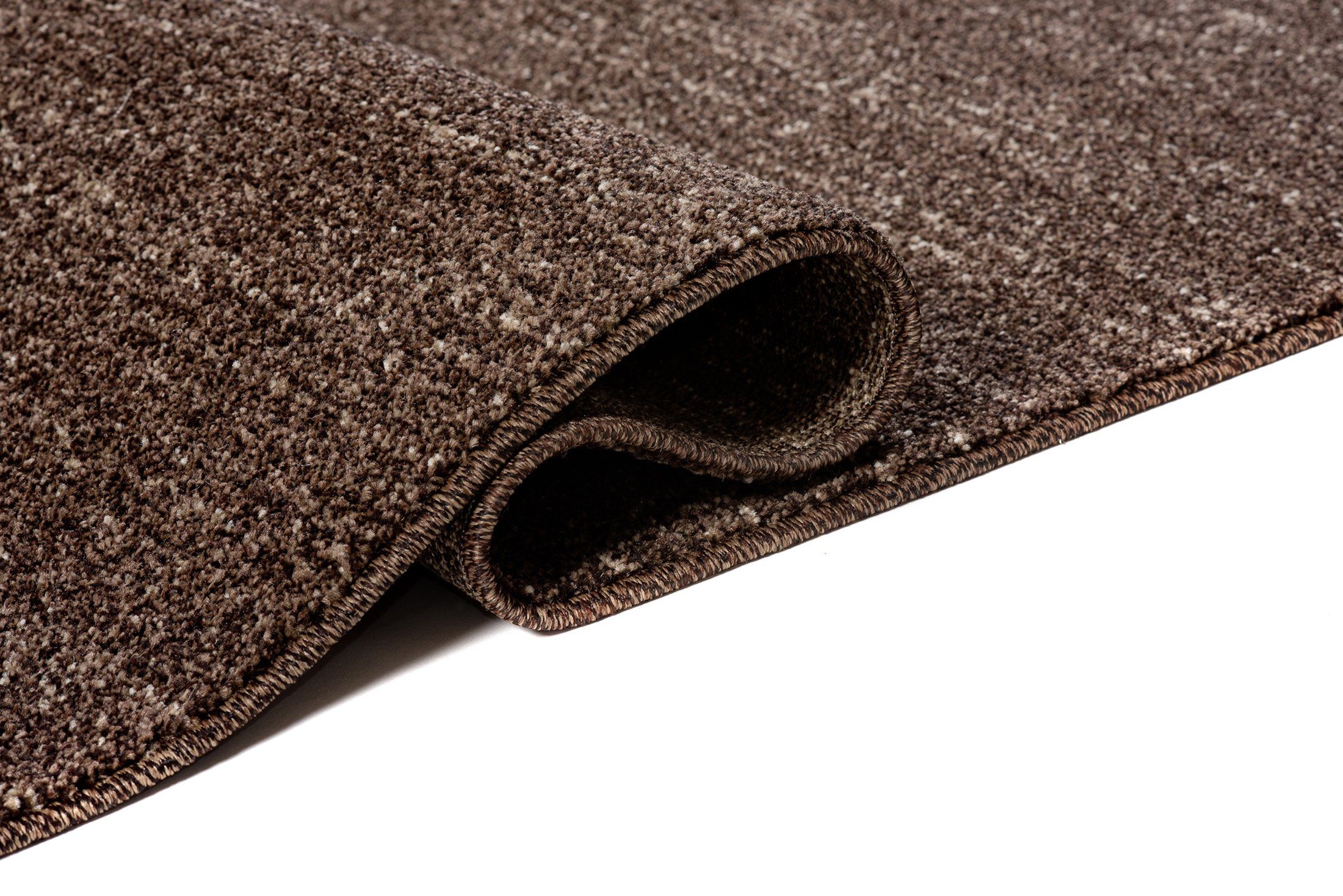 Läufer Läufer Flurläufer Einfarbig für Vorzimmer, Küche - Braun, Mazovia, 70 x 100 cm, Kurzflor, Meterware, Höhe 10 mm, Kurzflor - niedrige Florhöhe
