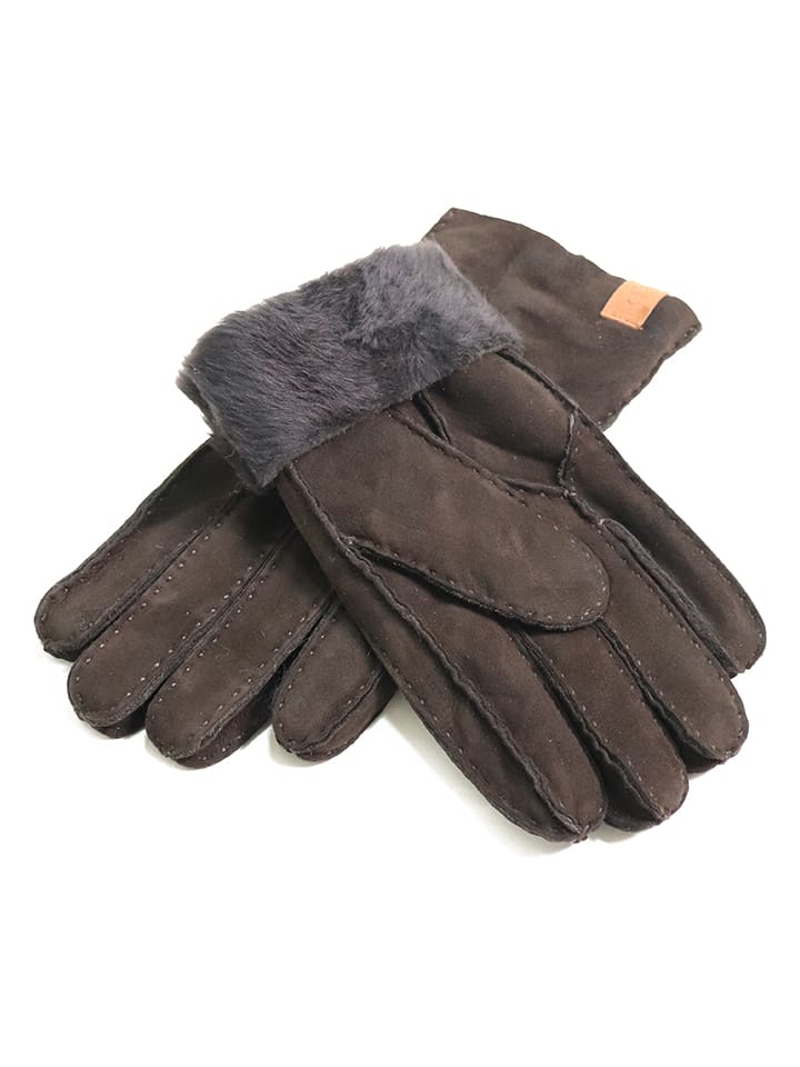 Kaiser Naturfellprodukte H&L Lammfell-Fingerhandschuhe 