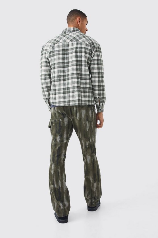 Slim-Fit Schlaghose