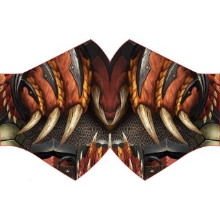 ** % SALE % ** Wild Bangarang Face Mask - Dragon Face Size M