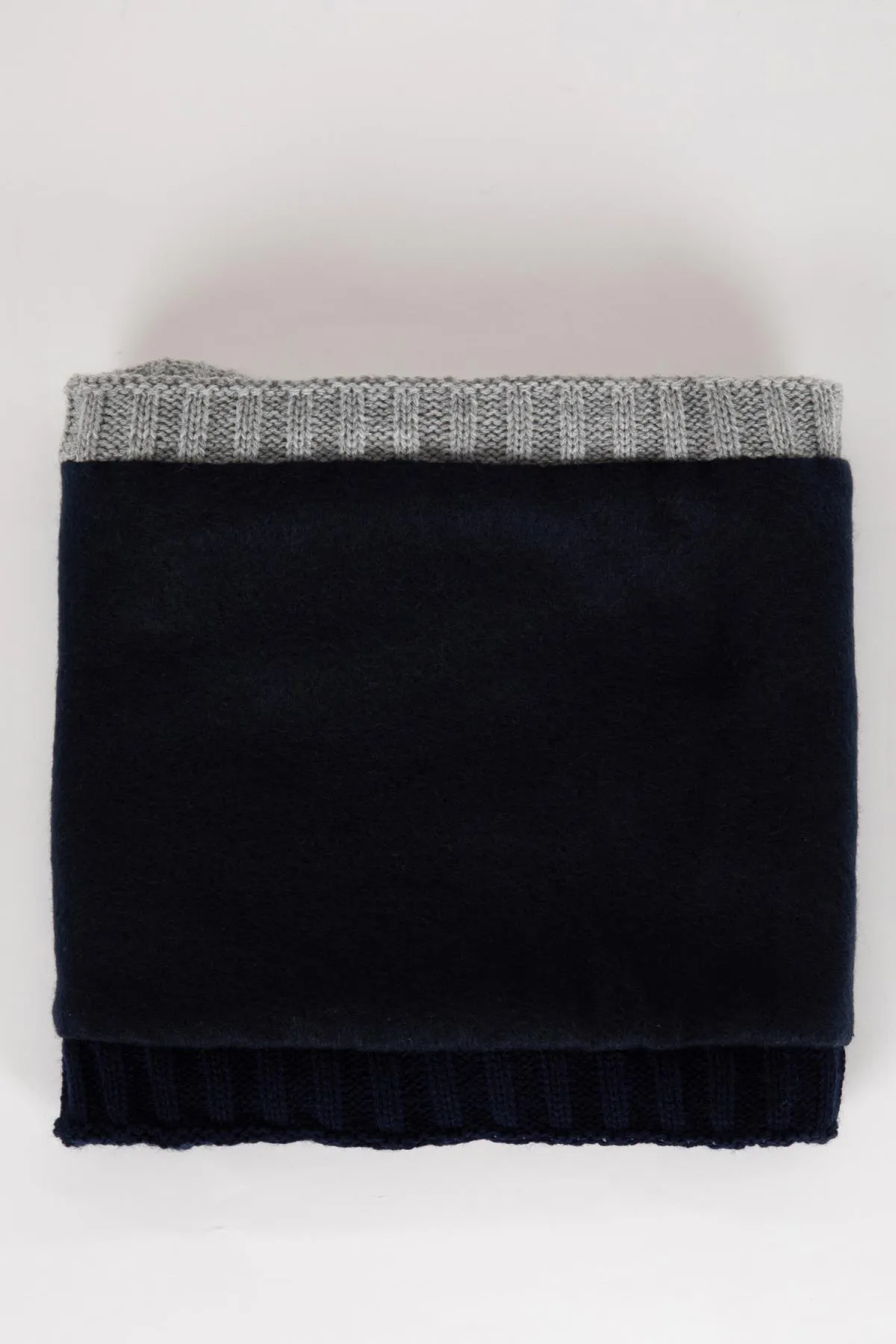 DeFacto  Gemustertes 2-teiliges Baskenmützen-Set aus Strickwaren mit Halskragen für Jungen