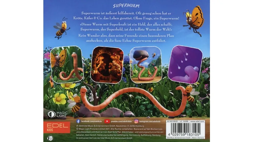 Hörspiel zum Film Der Superwurm