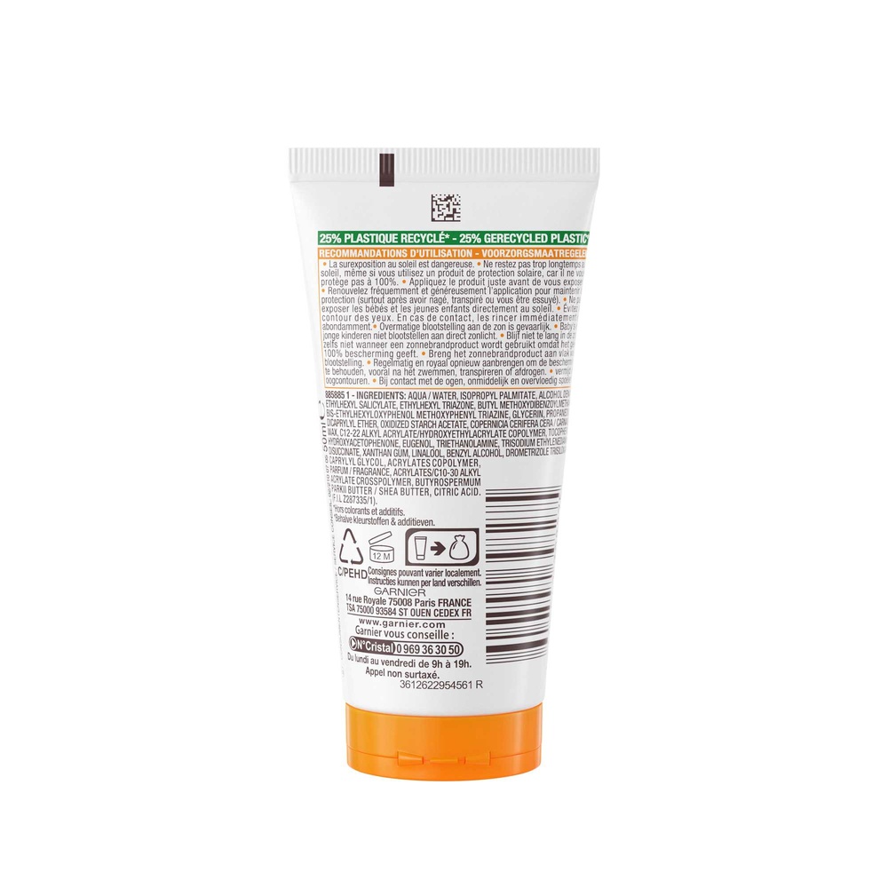 garnier Ambre Solaire Hydra 24H Protect Lait protecteur visage et corps FPS30