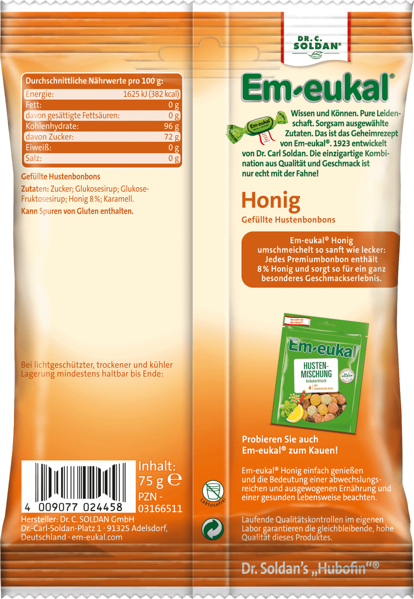Bonbon, Honig, 75 g