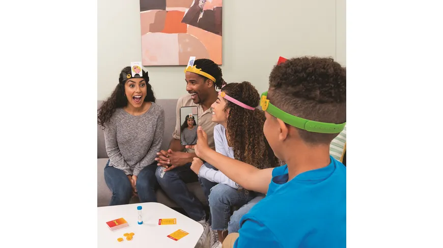 Spin Master Games - Hedbanz - das rasante Ratespiel für die ganze Familie - Neuauflage mit tollem Spielmaterial