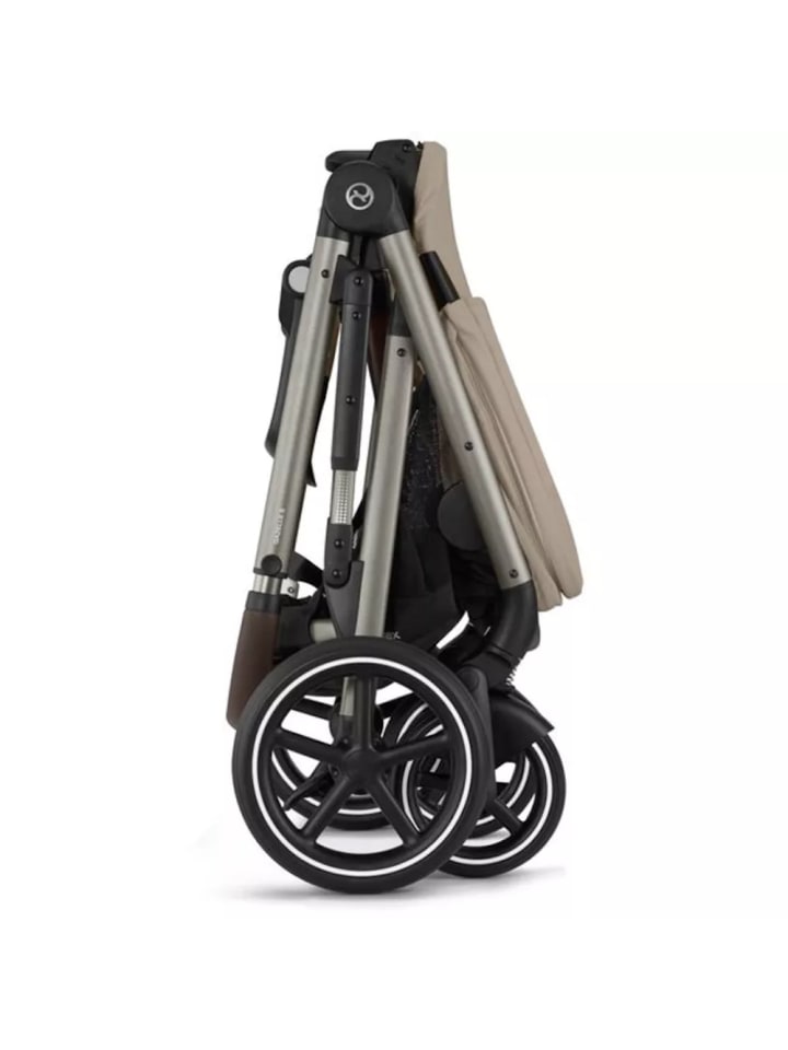 Cybex Cybex Gazelle S Kinderwagen - Farbe: Almond Beige / Gestell Taupe günstig kaufen onesize