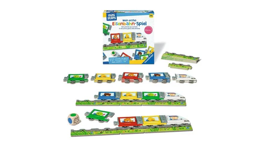 Ravensburger ministeps - 4187 Mein erstes Eisenbahn-Spiel