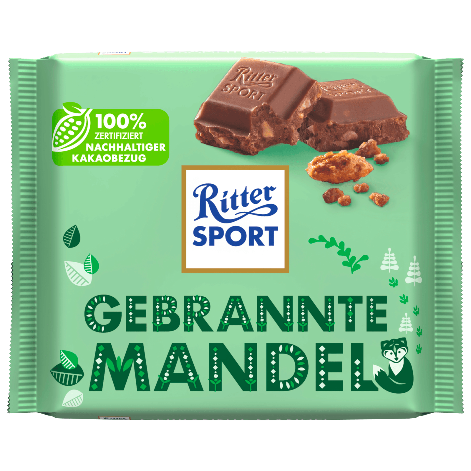Ritter Sport Schokolade Gebrannte Mandel 100g