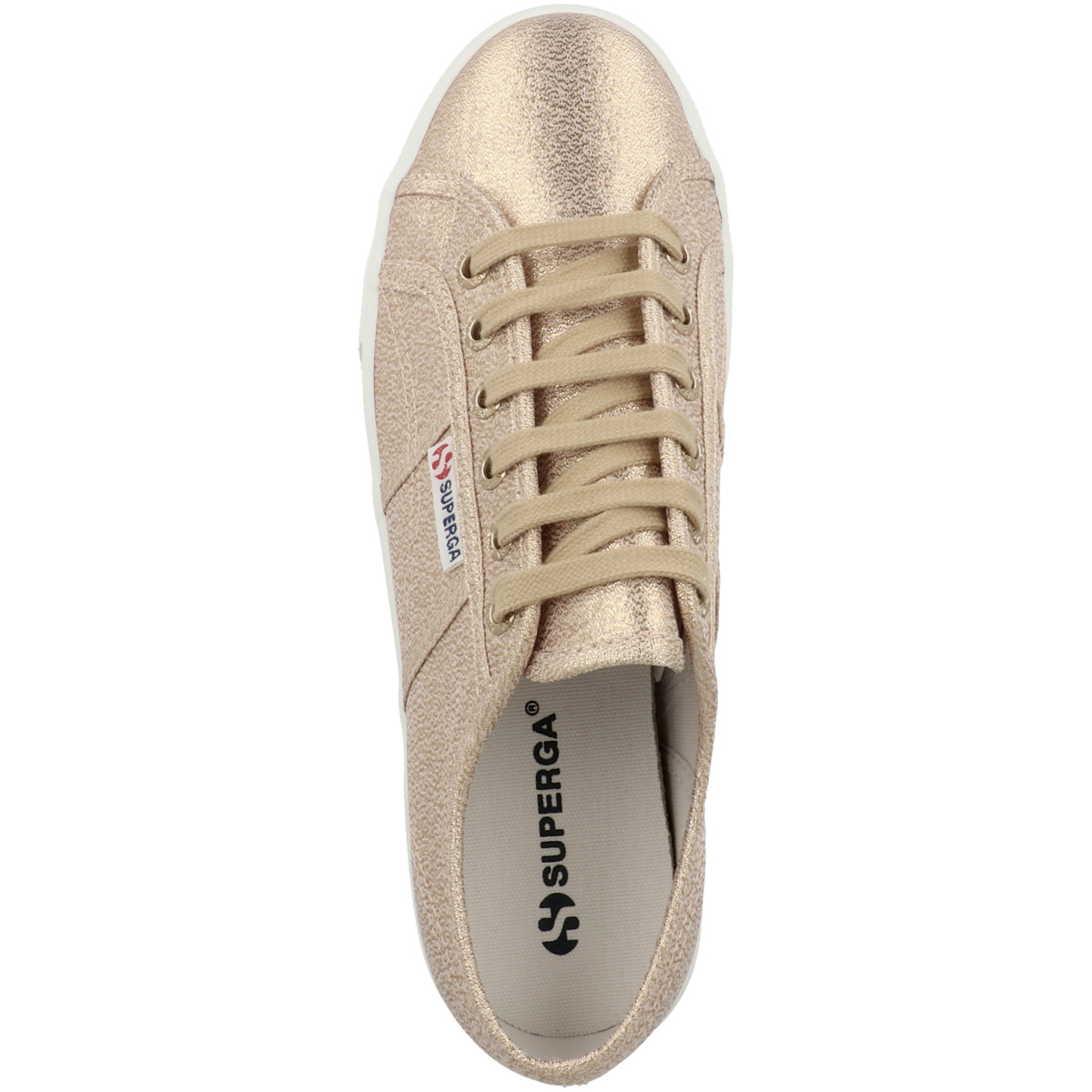 Superga 2790 Lame Sneaker Low braun